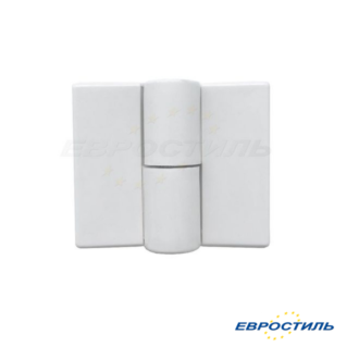 Петля STCabine белая левая и правая для сантехнических перегородок и туалетных кабин - Евростиль